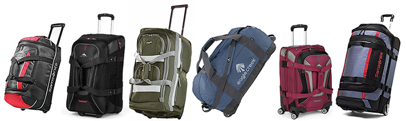 luggage duffel bags with wheels