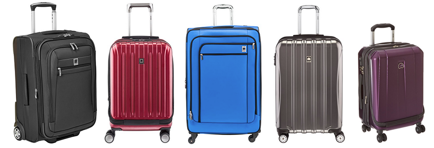 Assorted Delsey Luggage