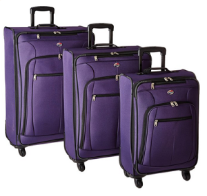 American Tourister 3 piece nested luggage set
