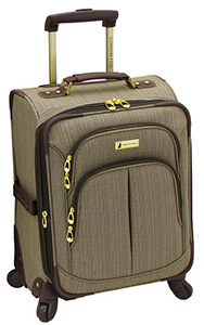 London Fog Luggage Chatham 360 Collection 20-Inch Expandable Upright
