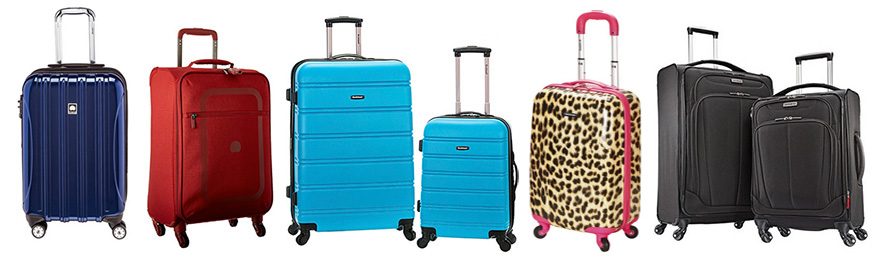 lightest weight spinner luggage
