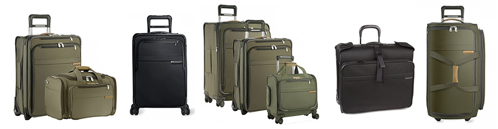 Assorted Briggs and Riley Baseline Luggage