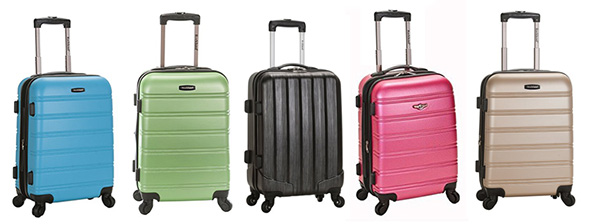 Rockland Melbourne 20-Inch Expandable Carry On colors