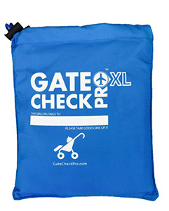 Gate Check Pro XL Double Stroller Travel Bag with Backpack Straps
