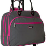 Baggallini carryon rolling travel tote