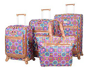 Lily Bloom 4 Piece Luggage Collection