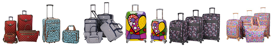 cute girly luggage sets