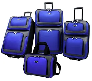 U.S. Traveler New Yorker 4-Piece Luggage Set