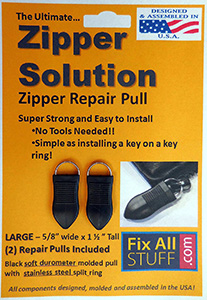 Zipper Solution Zipper Repair Pulls