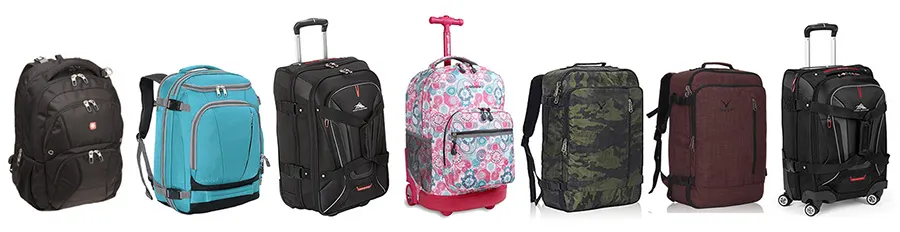 best carry on luggage with backpack straps